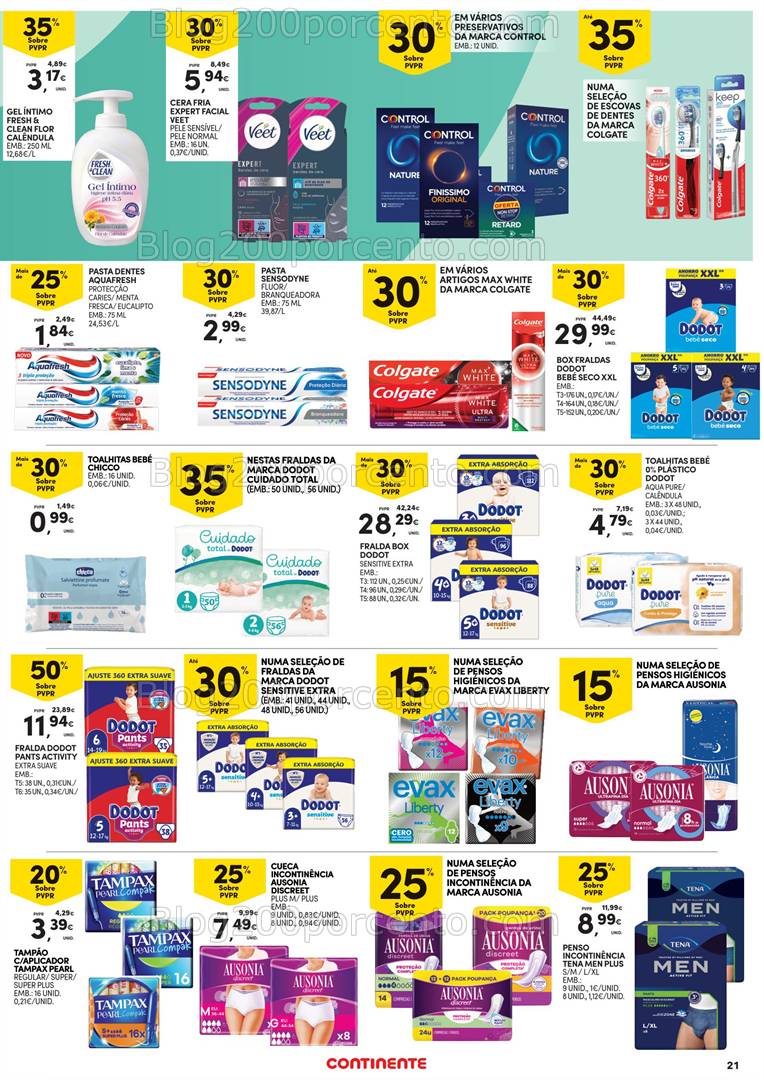 Antevisão Folheto CONTINENTE Açores Promoções de 3 a 16 abril