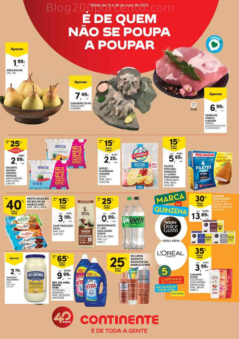 Antevisão Folheto CONTINENTE Açores Promoções de 15 a 28 maio all