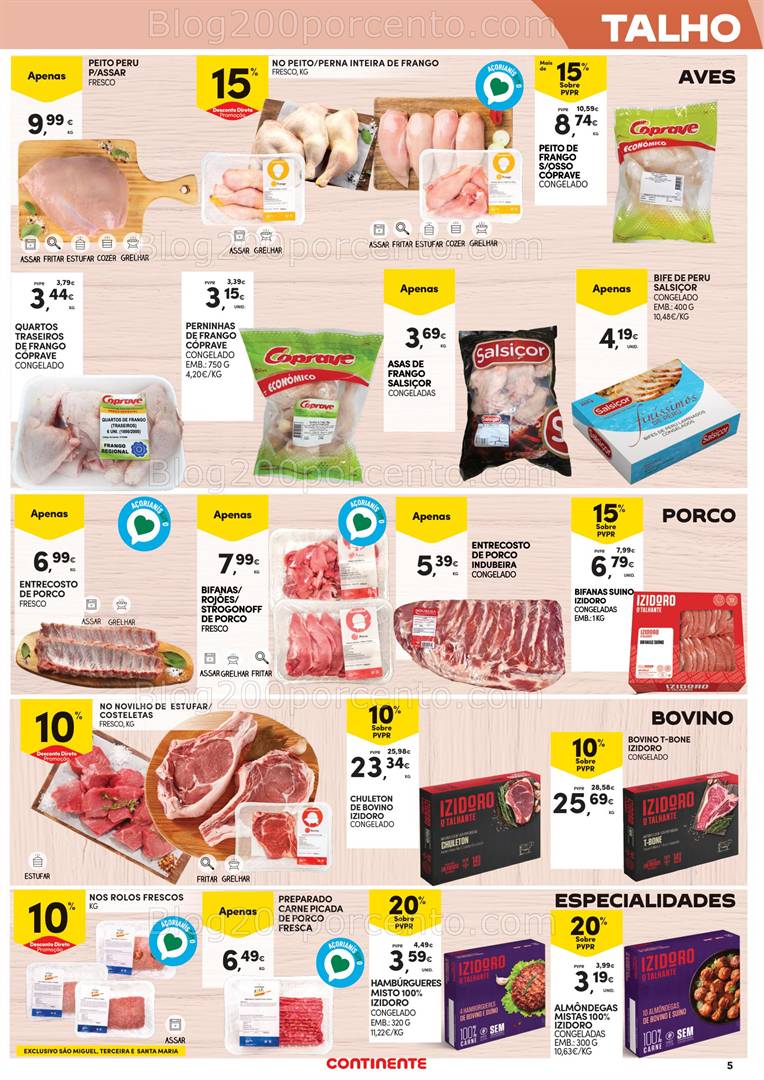 Antevisão Folheto CONTINENTE Açores Promoções de 15 a 28 maio all