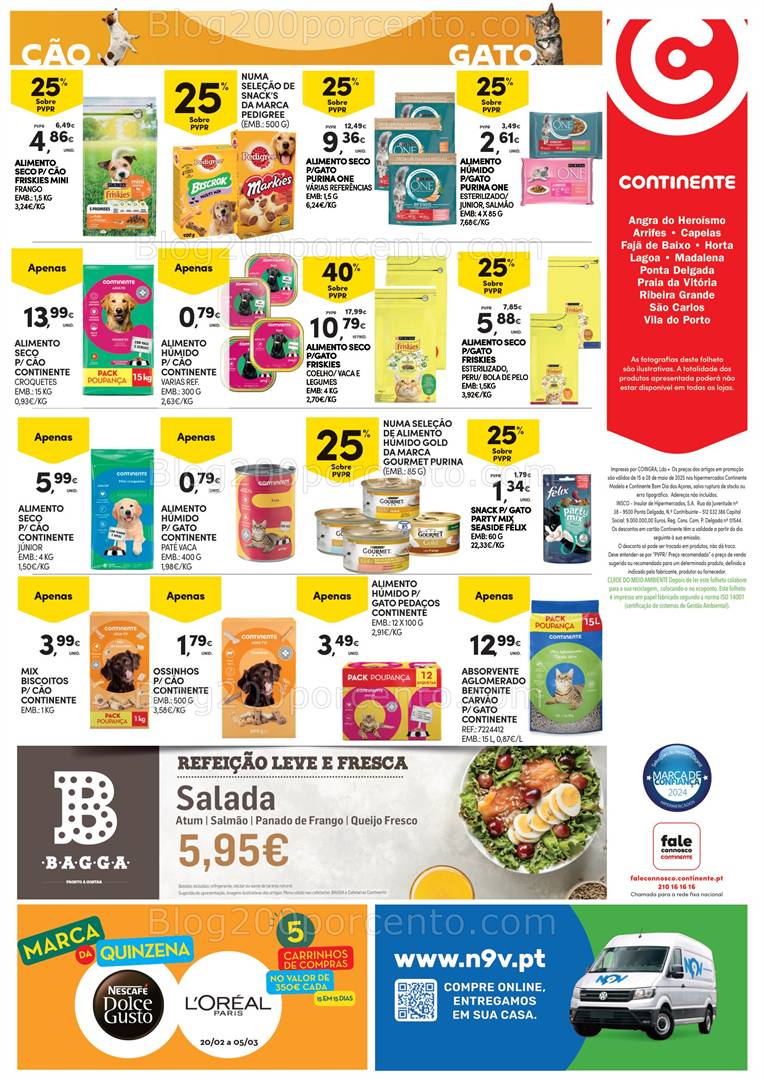 Antevisão Folheto CONTINENTE Açores Promoções de 15 a 28 maio all