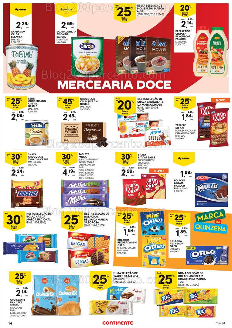 Antevisão Folheto CONTINENTE Açores Promoções de 20 março a 2 abril