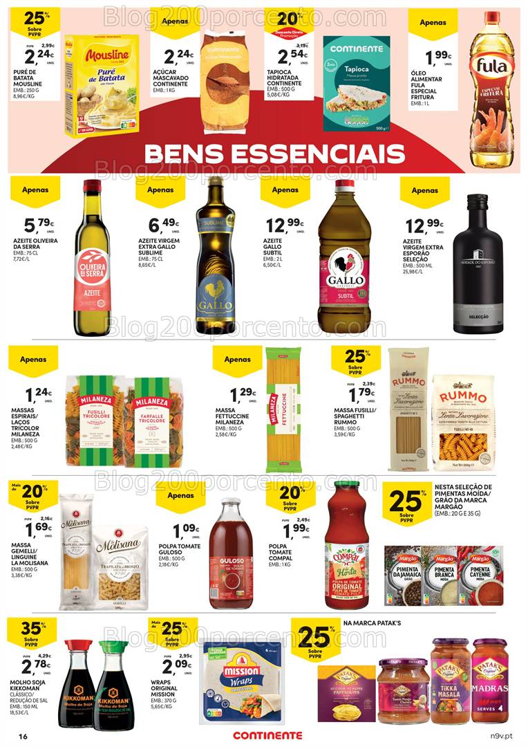 Antevisão Folheto CONTINENTE Açores Promoções de 20 março a 2 abril