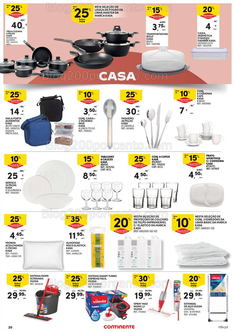 Antevisão Folheto CONTINENTE Bazar Açores Promoções até 2 abril