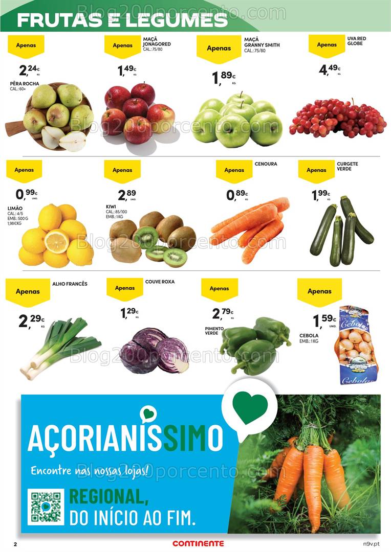 Antevisão Folheto CONTINENTE Açores Promoções de 23 janeiro a 5 fevereiro