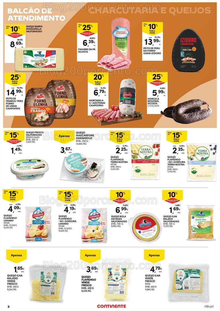 Antevisão Folheto CONTINENTE Açores Promoções de 23 janeiro a 5 fevereiro