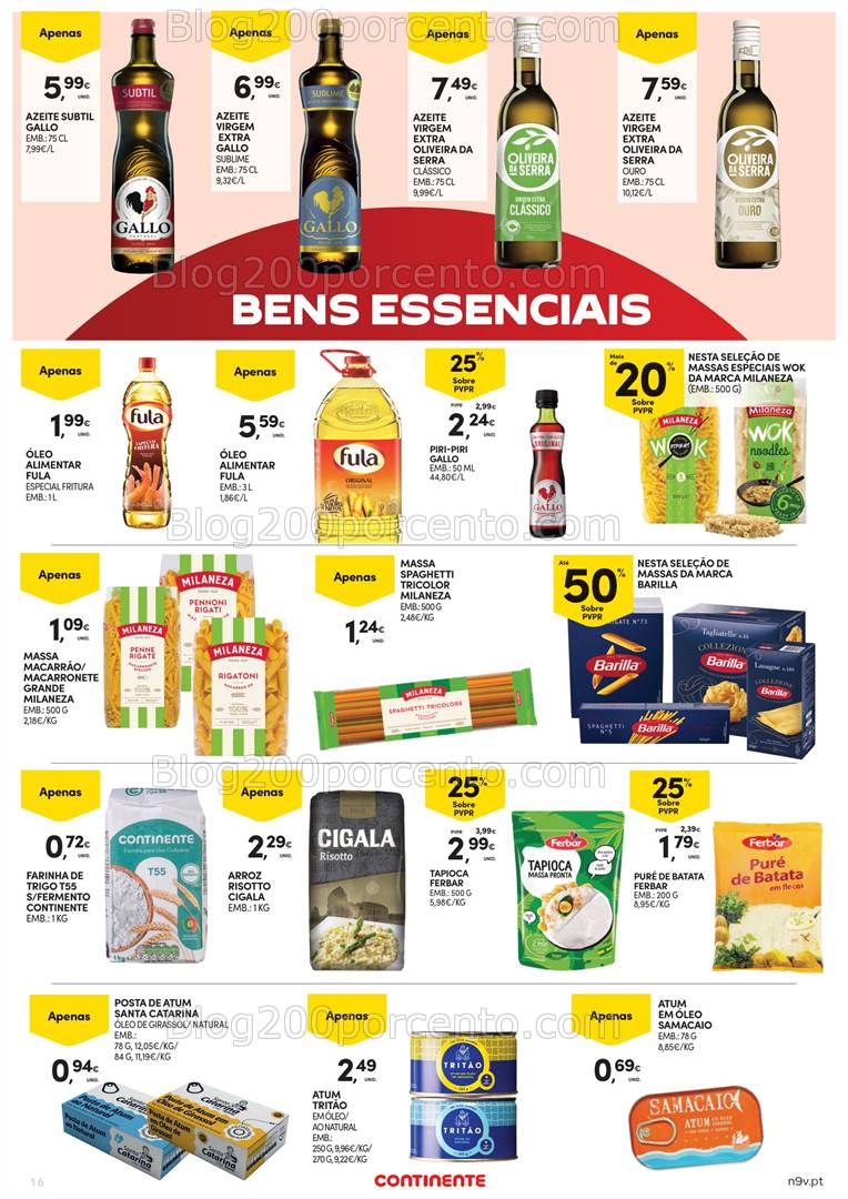 Antevisão Folheto CONTINENTE Açores Promoções de 23 janeiro a 5 fevereiro