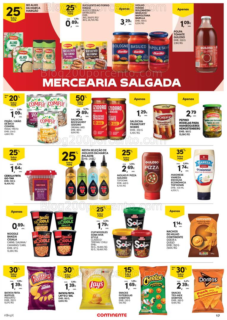 Antevisão Folheto CONTINENTE Açores Promoções de 23 janeiro a 5 fevereiro