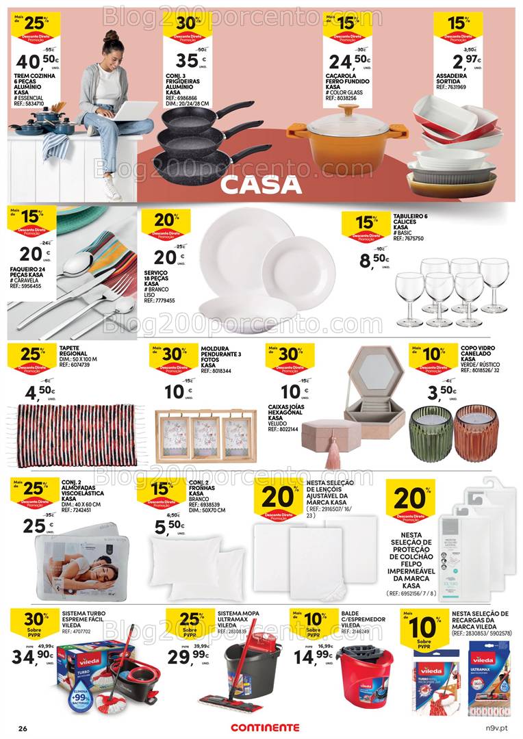 Antevisão Folheto CONTINENTE Bazar Açores Promoções até 5 fevereiro