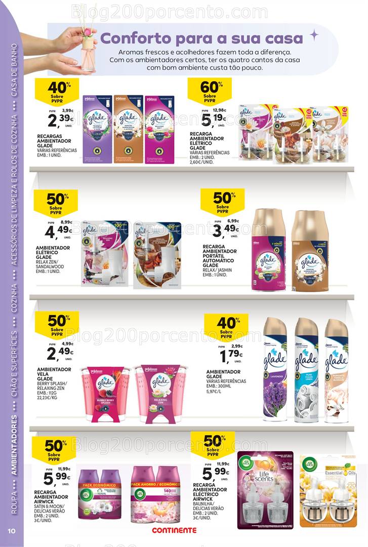 Antevisão Folheto CONTINENTE Açores Limpeza Promoções de 13 a 26 maio