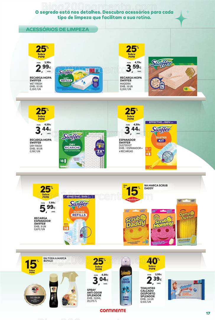 Antevisão Folheto CONTINENTE Açores Limpeza Promoções de 13 a 26 maio