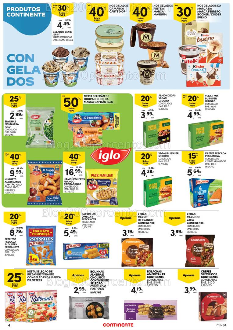 Antevisão Folheto CONTINENTE Açores Promoções de 17 a 30 abril