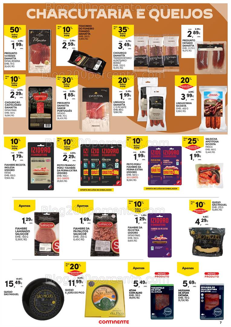 Antevisão Folheto CONTINENTE Açores Promoções de 17 a 30 abril