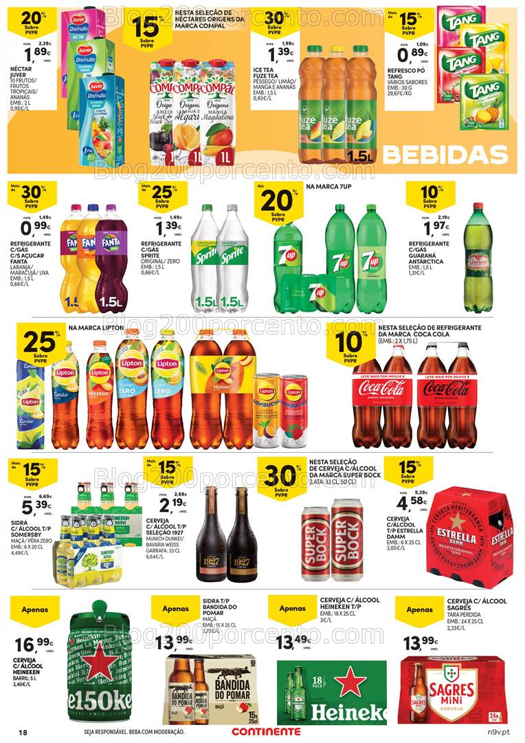 Antevisão Folheto CONTINENTE Açores Promoções de 17 a 30 abril