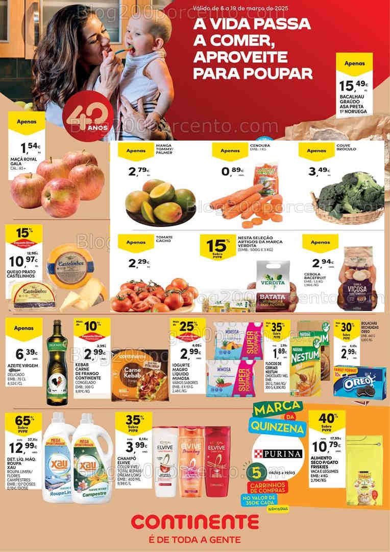 Antevisão Folheto CONTINENTE Açores Promoções de 6 a 19 março