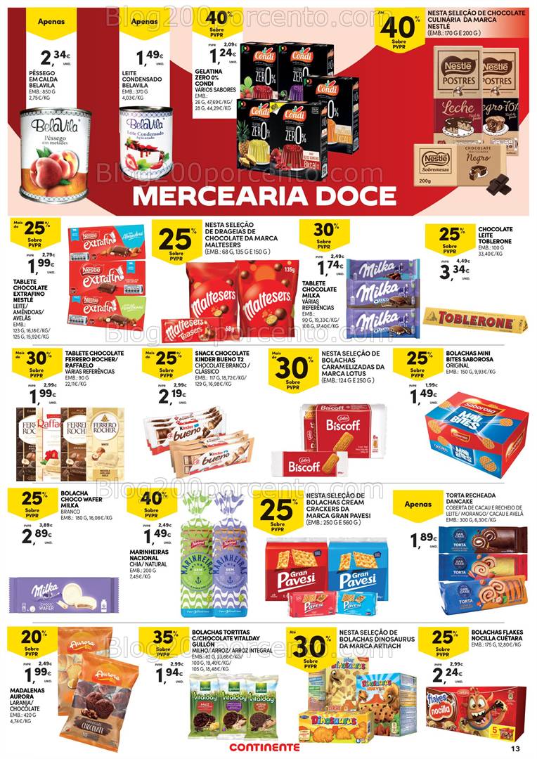 Antevisão Folheto CONTINENTE Açores Promoções de 6 a 19 março