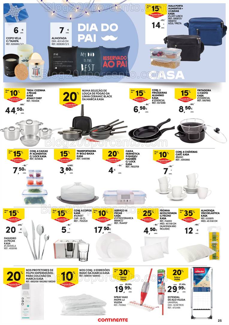 Antevisão Folheto CONTINENTE Bazar Açores Promoções de 6 a 19 março