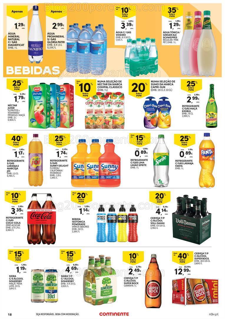 Antevisão Folheto CONTINENTE Açores Promoções de 20 junho a 3 julho