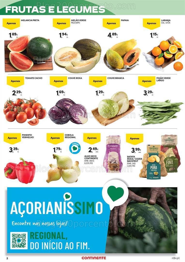 Antevisão Folheto CONTINENTE Açores Promoções de 20 junho a 3 julho