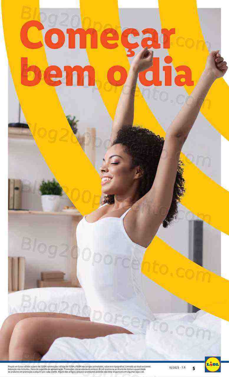 Antevisão Folheto LIDL Vida Saudável Promoções de 13 a 19 abril