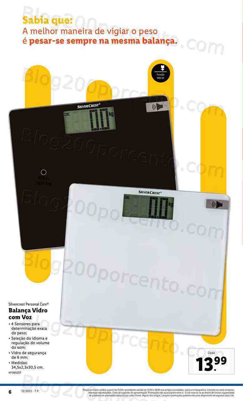 Antevisão Folheto LIDL Vida Saudável Promoções de 13 a 19 abril