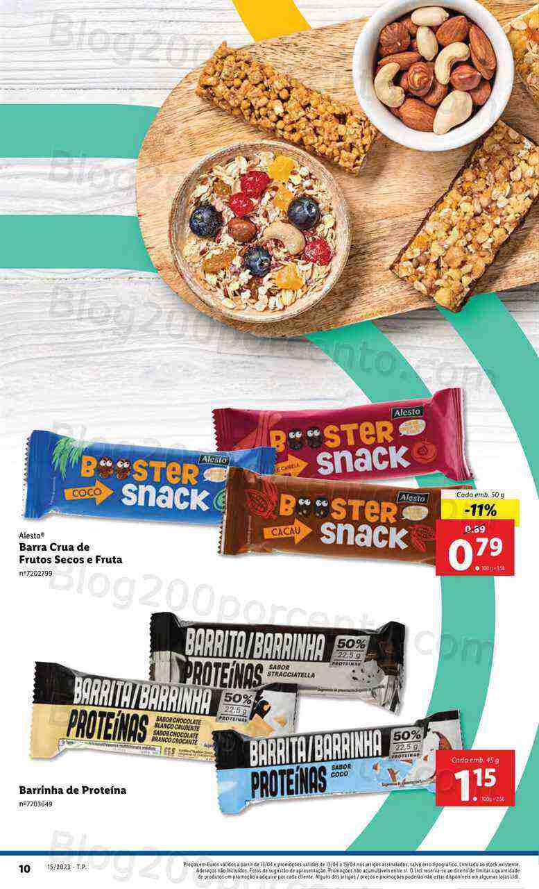 Antevisão Folheto LIDL Vida Saudável Promoções de 13 a 19 abril