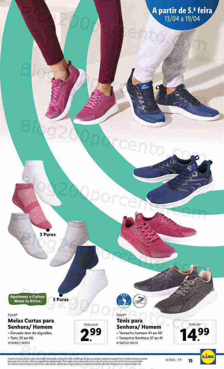 Antevisão Folheto LIDL Vida Saudável Promoções de 13 a 19 abril