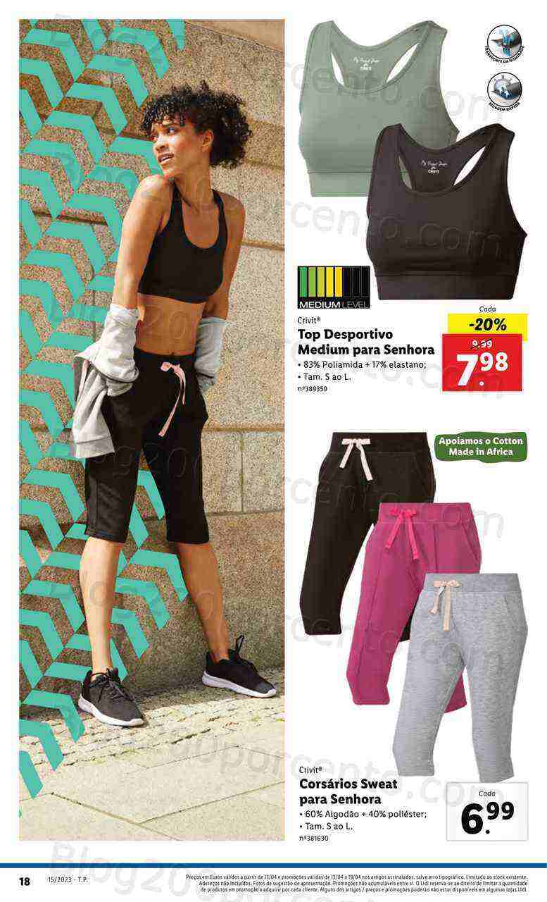 Antevisão Folheto LIDL Vida Saudável Promoções de 13 a 19 abril