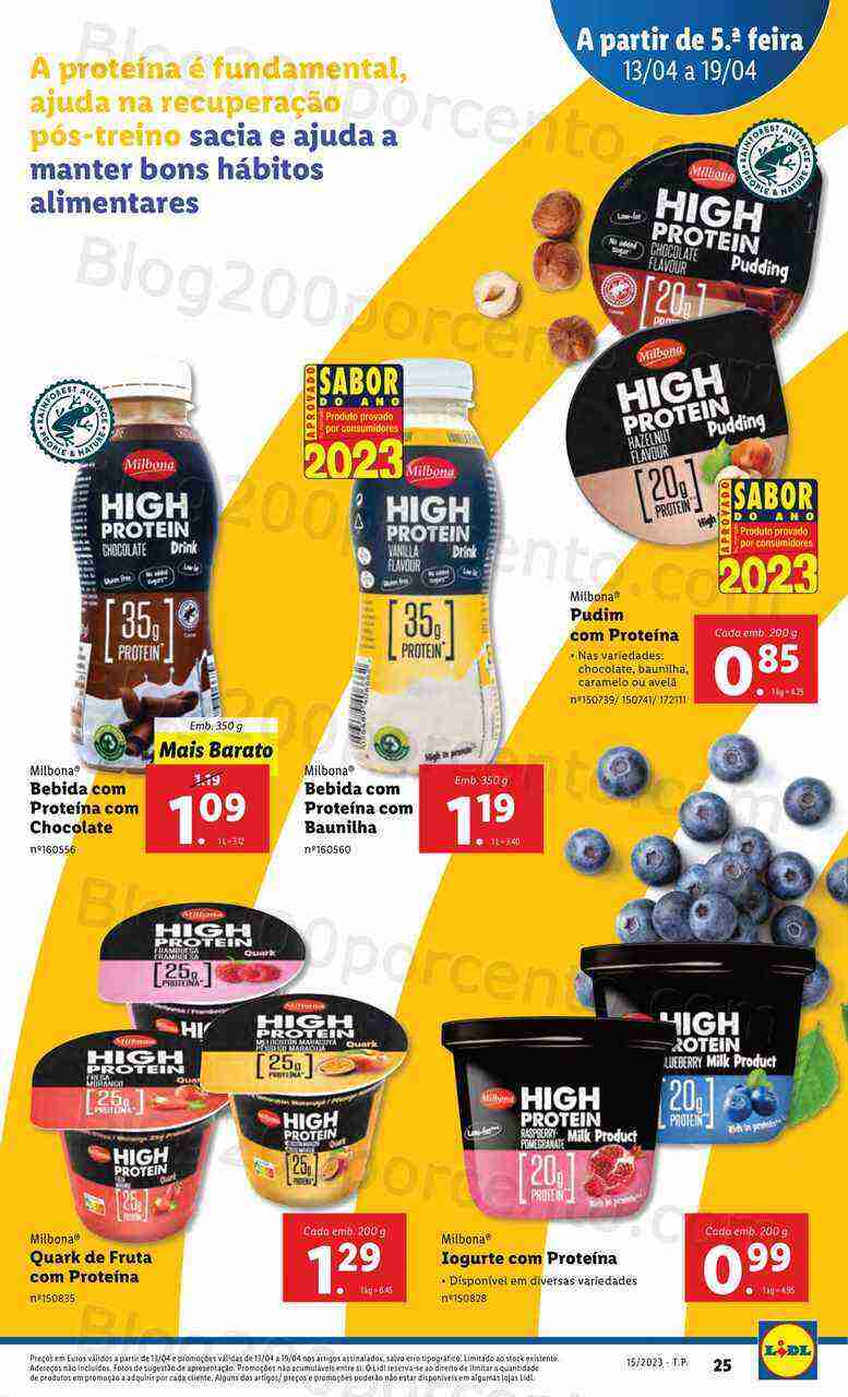 Antevisão Folheto LIDL Vida Saudável Promoções de 13 a 19 abril