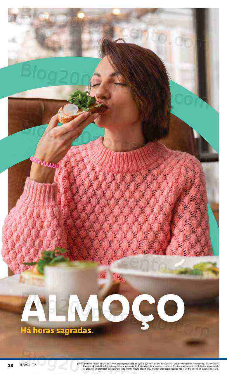 Antevisão Folheto LIDL Vida Saudável Promoções de 13 a 19 abril