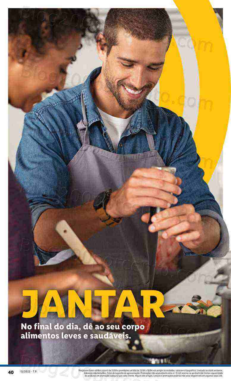 Antevisão Folheto LIDL Vida Saudável Promoções de 13 a 19 abril