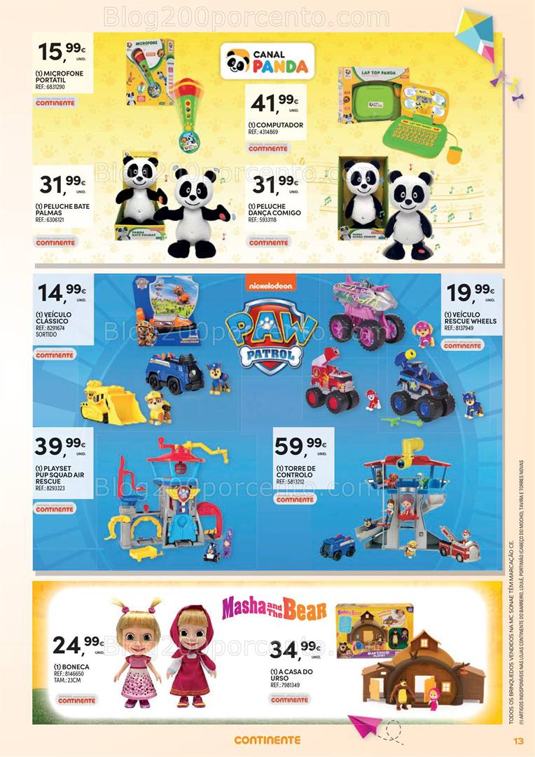 Antevisão Folheto CONTINENTE Dia da Criança Promoções de 13 maio a 1 junho all