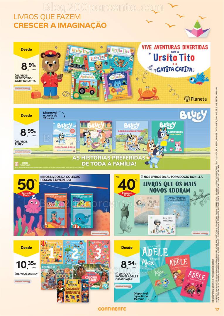 Antevisão Folheto CONTINENTE Dia da Criança Promoções de 13 maio a 1 junho all