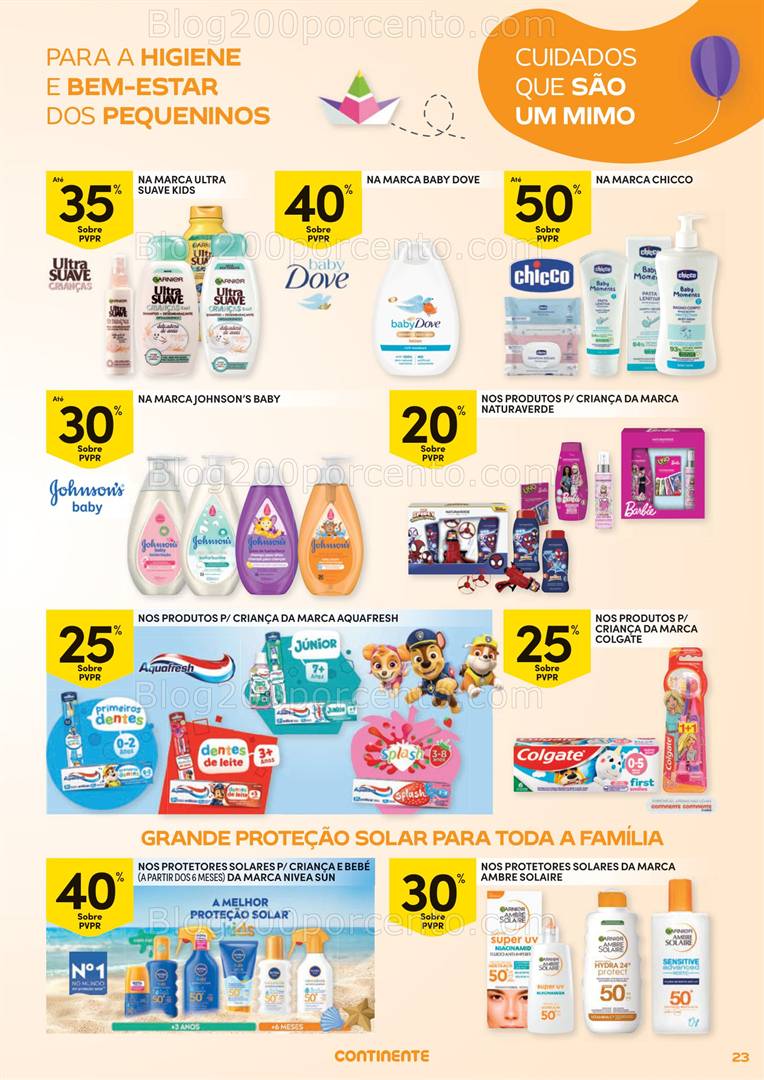 Antevisão Folheto CONTINENTE Dia da Criança Promoções de 13 maio a 1 junho all