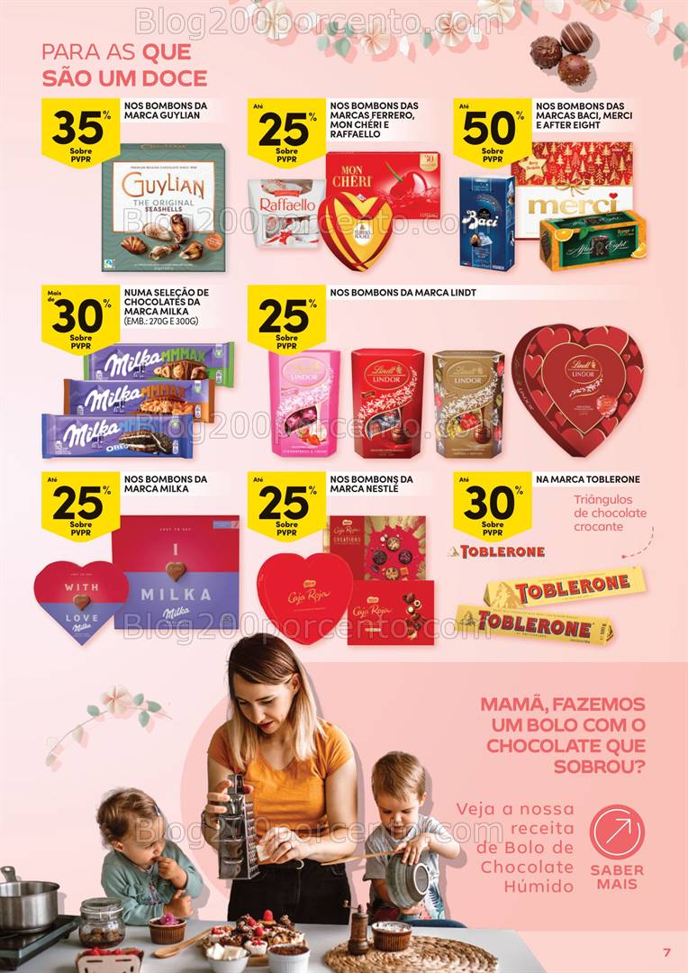 Antevisão Folheto CONTINENTE Dia da Mãe Promoções de 15 abril a 4 maio