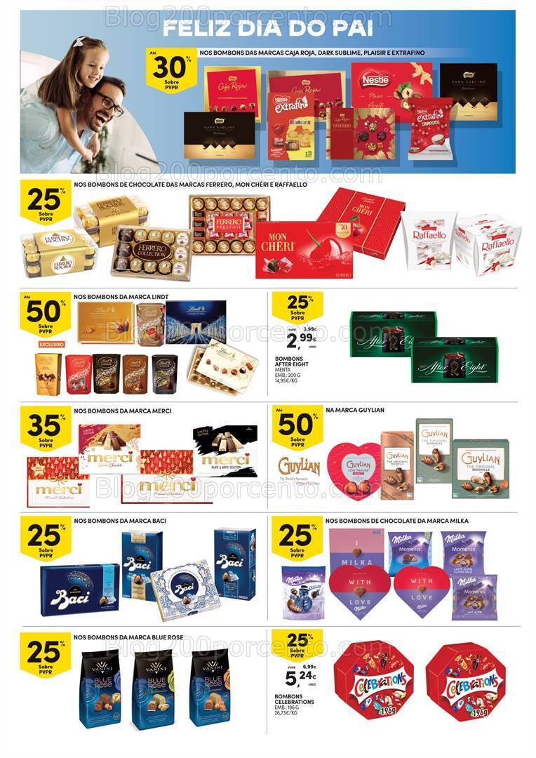 Antevisão Folheto CONTINENTE Dia do Pai Promoções de 12 a 18 março