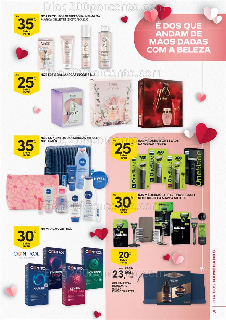 Antevisão Folheto CONTINENTE Especial Dia dos Namorados Promoções de 4 a 14 fevereiro