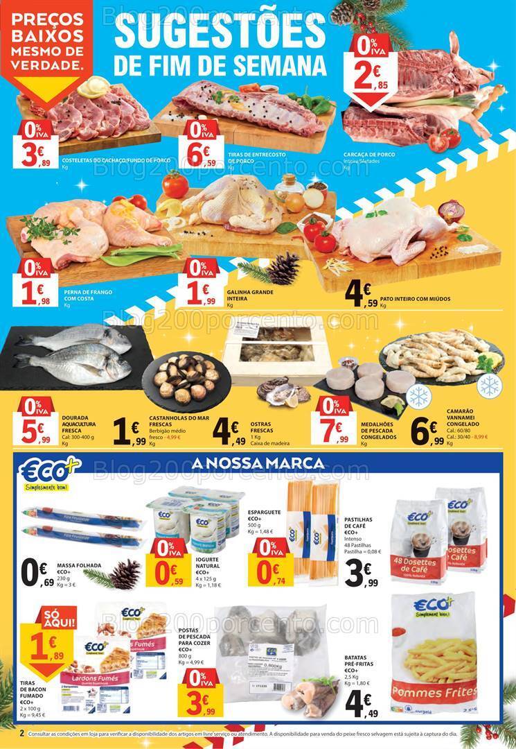 Antevisão Folheto E-LECLERC Promoções Fim de Semana - 17 a 19 novembro