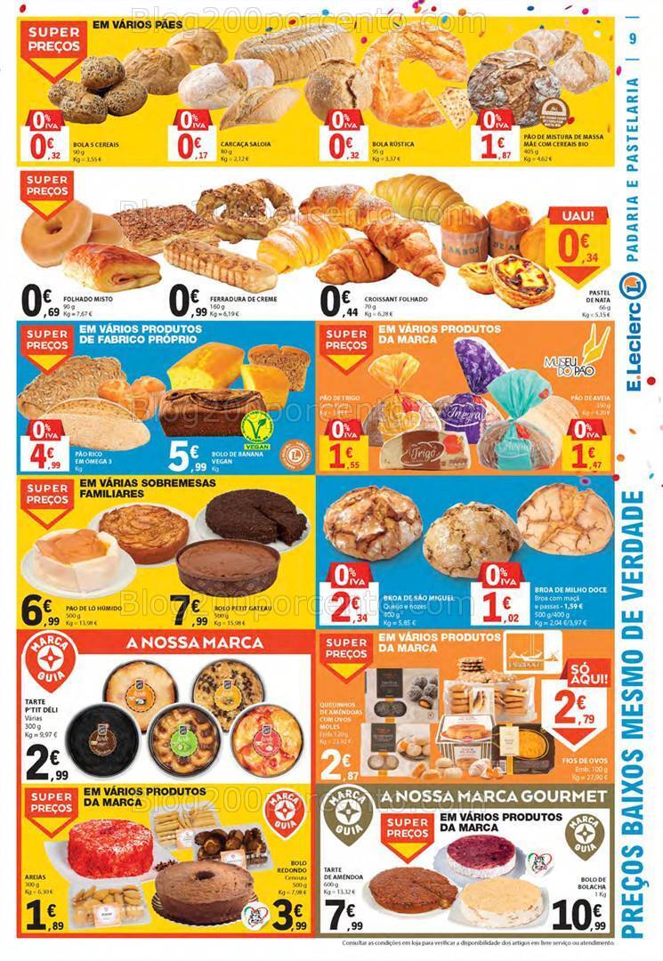 Antevisão Folheto E-LECLERC Aniversário Promoções de 26 outubro a 1 novembro