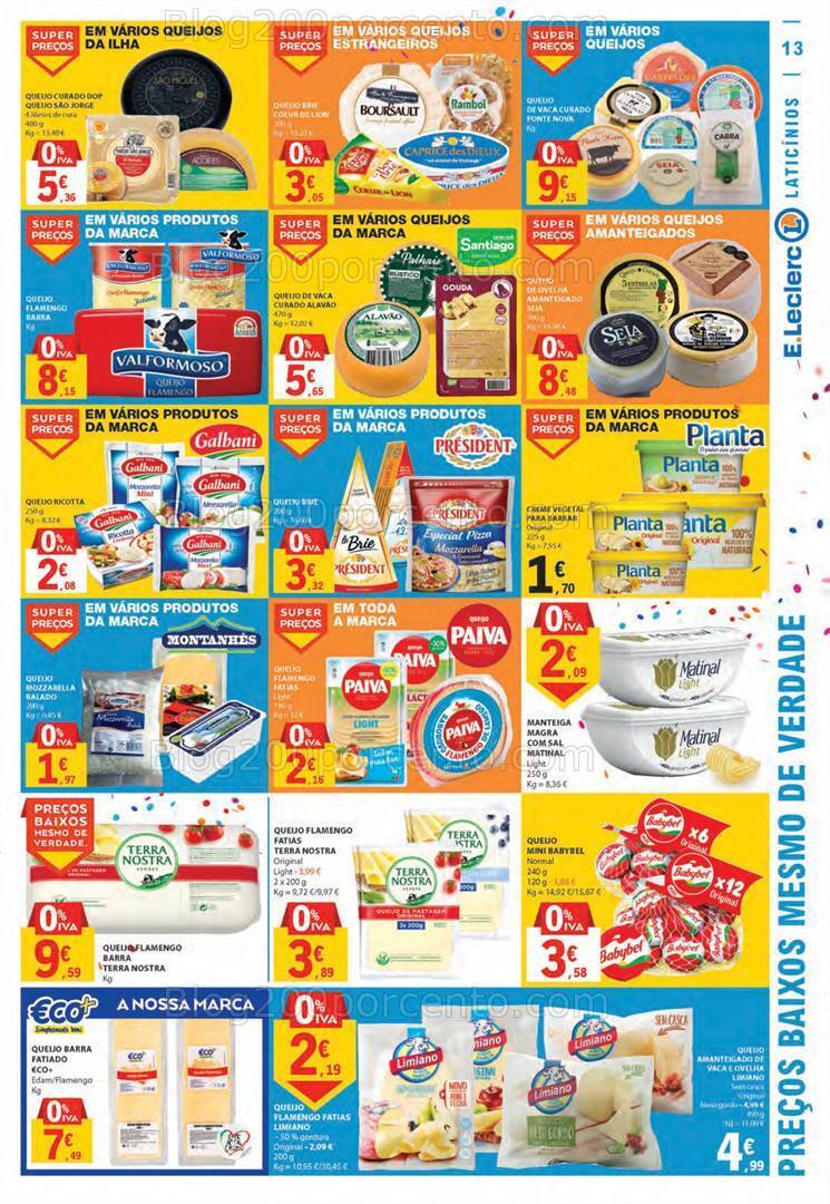 Antevisão Folheto E-LECLERC Aniversário Promoções de 26 outubro a 1 novembro