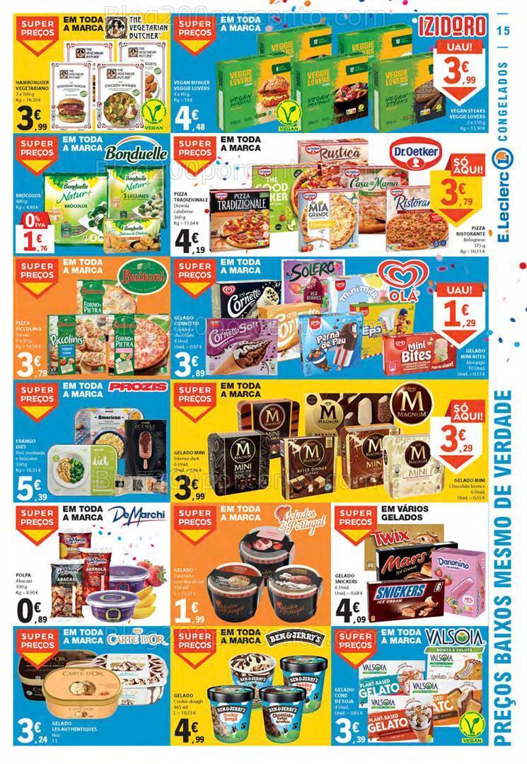 Antevisão Folheto E-LECLERC Aniversário Promoções de 26 outubro a 1 novembro