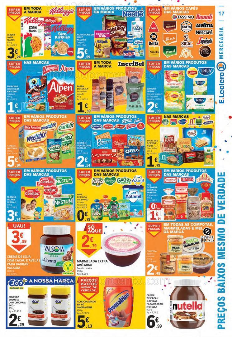 Antevisão Folheto E-LECLERC Aniversário Promoções de 26 outubro a 1 novembro