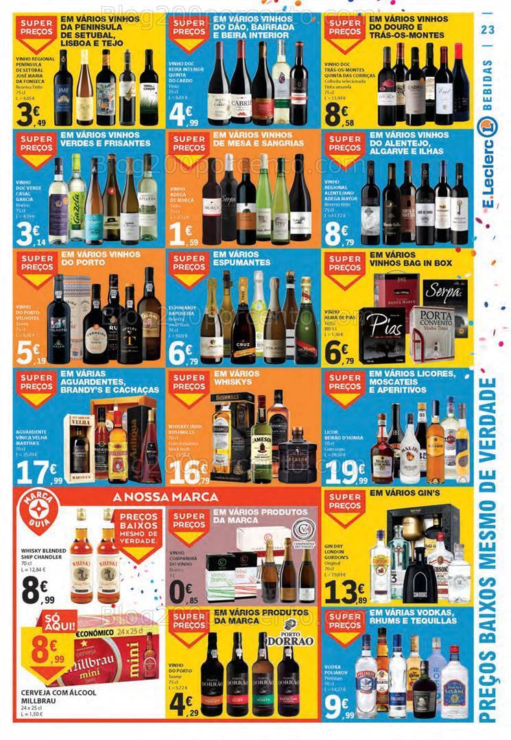 Antevisão Folheto E-LECLERC Aniversário Promoções de 26 outubro a 1 novembro