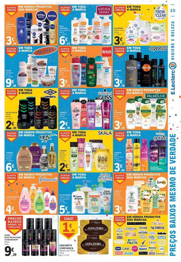 Antevisão Folheto E-LECLERC Aniversário Promoções de 26 outubro a 1 novembro