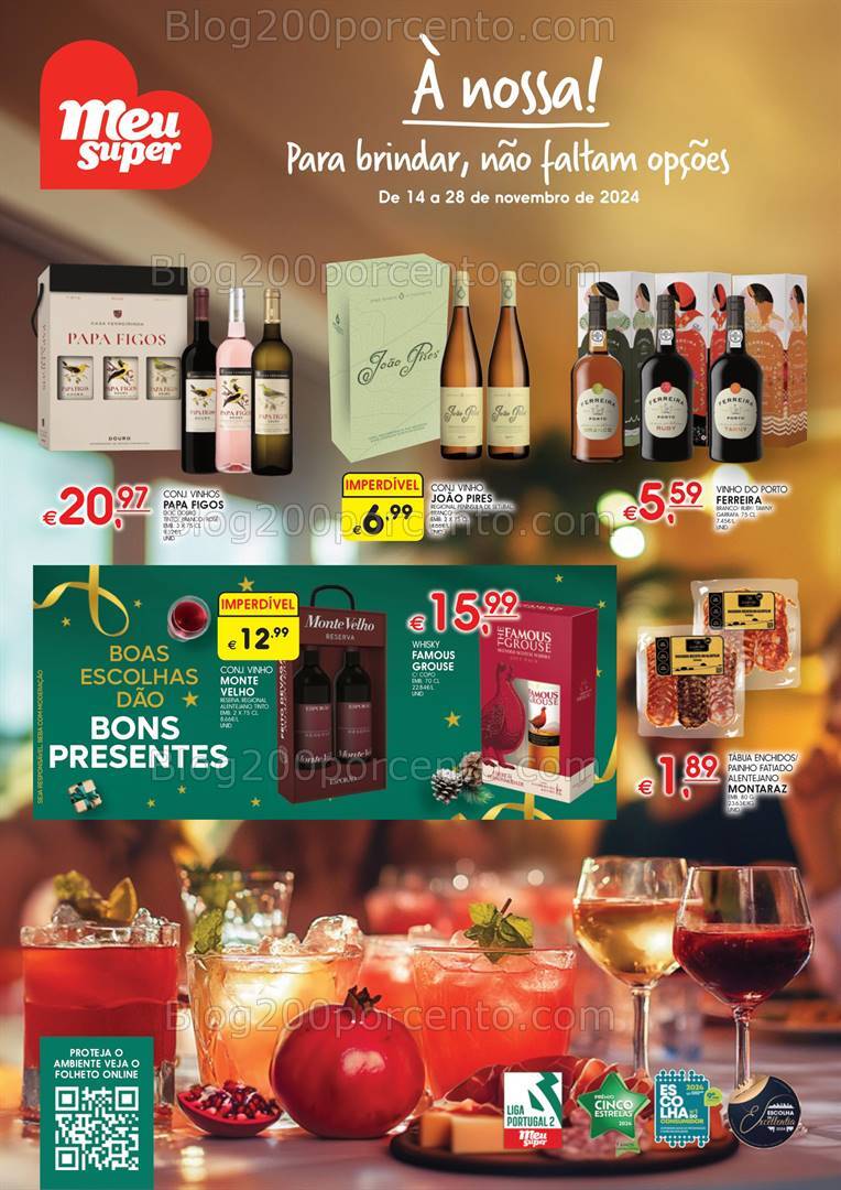 Antevisão Folheto MEU SUPER Promoções de 14 a 28 novembro