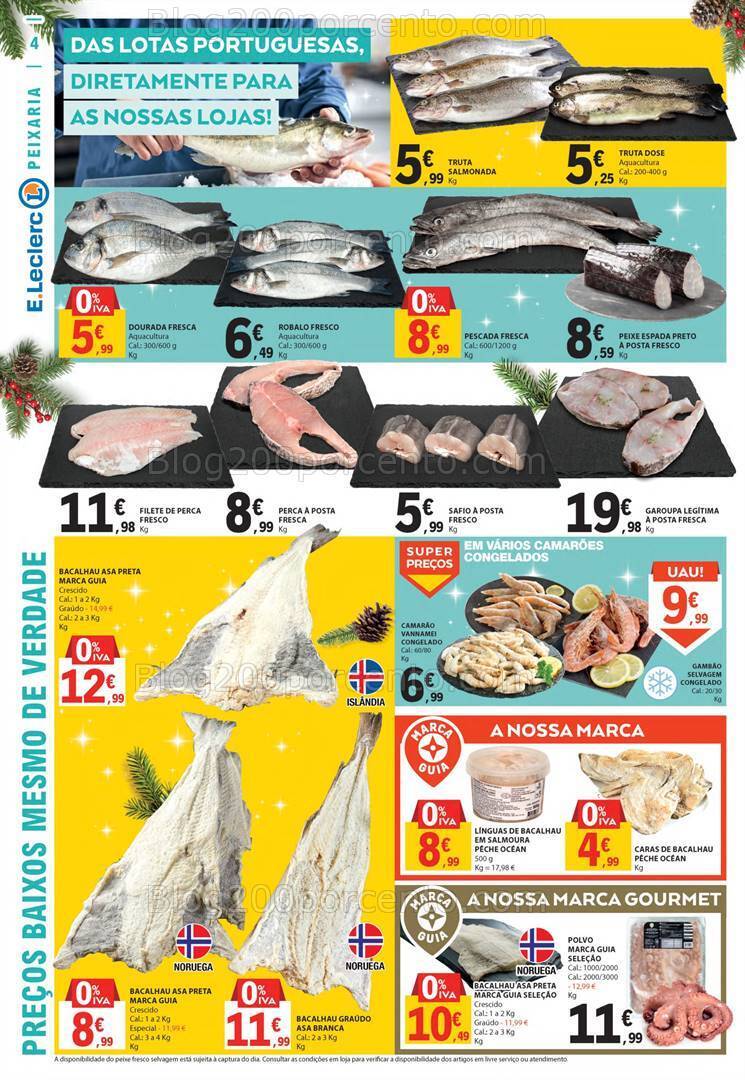 Antevisão Folheto E-LECLERC Promoções de 30 novembro a 6 dezembro