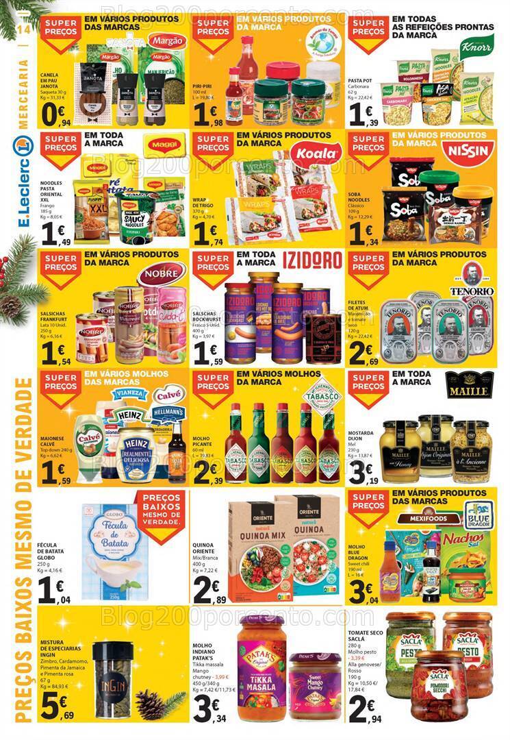 Antevisão Folheto E-LECLERC Promoções de 30 novembro a 6 dezembro