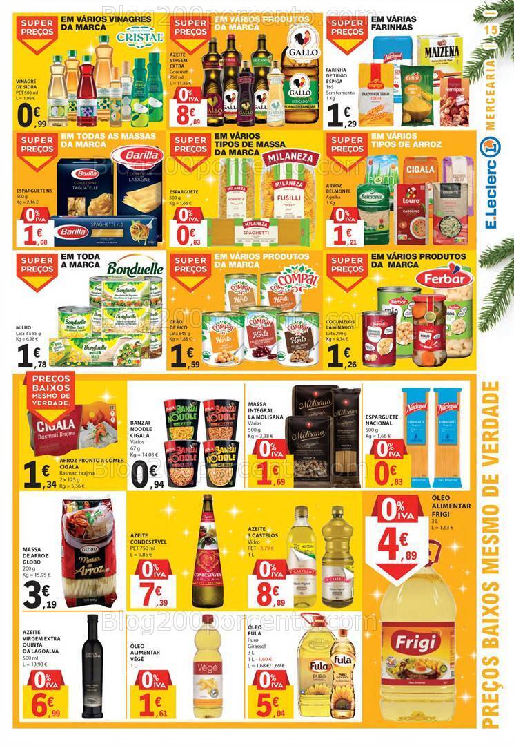 Antevisão Folheto E-LECLERC Promoções de 30 novembro a 6 dezembro