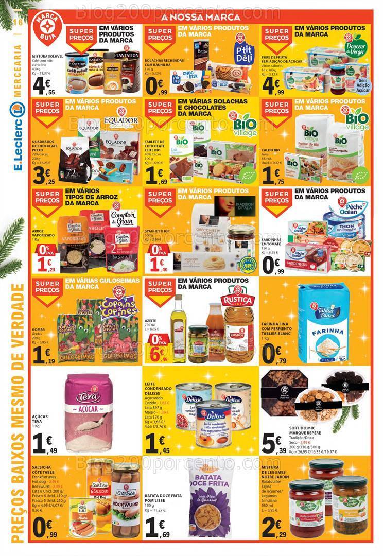 Antevisão Folheto E-LECLERC Promoções de 30 novembro a 6 dezembro