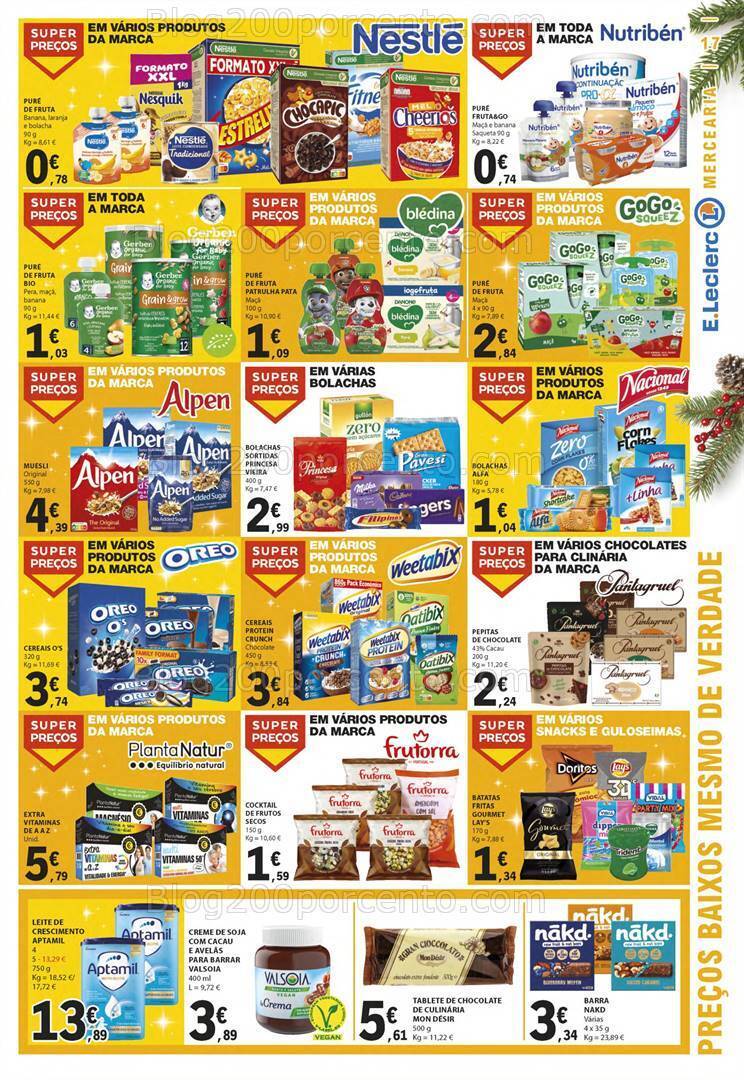 Antevisão Folheto E-LECLERC Promoções de 30 novembro a 6 dezembro