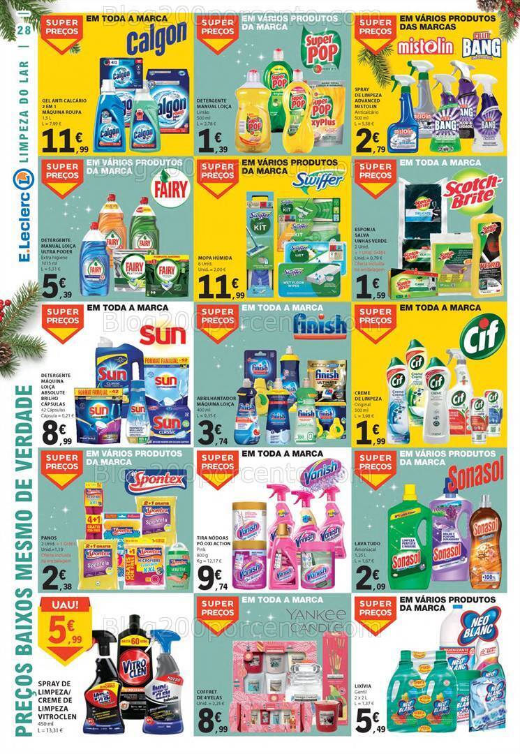 Antevisão Folheto E-LECLERC Promoções de 30 novembro a 6 dezembro
